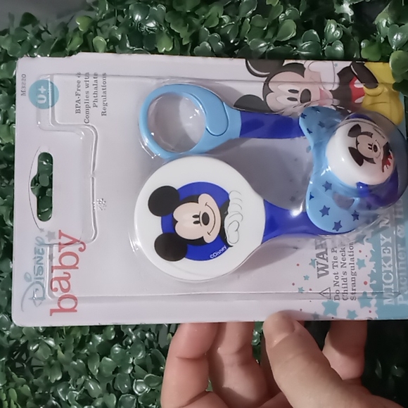 SOLD Mickey mouse pacifier & Holder - Picture 6 of 8
